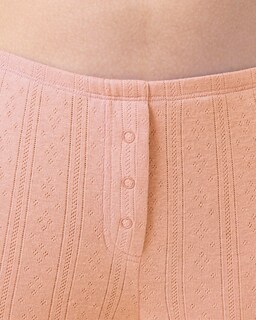 Foto 4 | Foto 4 | Pantalón Florence De Mills Cozy Crush Sweet Pointelle Peach - Venta Internacional.