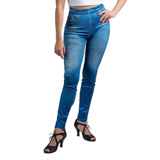 Foto 1 | Foto 1 | Jegging Strech Slim Unitalla Azul