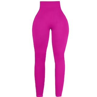 Foto 4 | Foto 4 | Set De 4 Leggings Térmico De Mujer Lic-071 Café/morado/fucsia/rosa De Mallon Afelpado