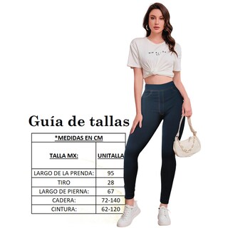 Foto 5 | Foto 5 | Leggings Negros para Mujer
