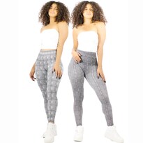 Set de Dos Leggings Lic-0108-3 para Mujer