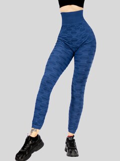 Foto 7 | Foto 7 | Set De 2 Legging De Dama Texturizado Stretch Lic-0160 Dos Colores Mallas Deportivas Mallones De Mujer