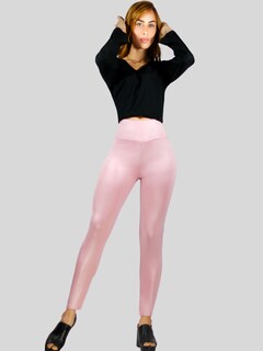 Foto 6 | Foto 6 | Set De Dos Leggins Moda Elegante Casual Lic-074-px2 Colores Variados Mujer Mallones Cuero Vinipiel