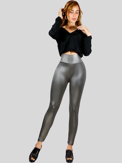 Foto 3 | Foto 3 | Set De 3 Leggins Cuero Moda Elegante O Casual Mujer Lic-074 Varios Coloresleginsn Vinipiel