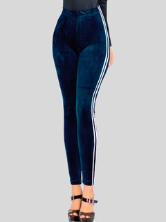 Foto 5 | Foto 5 | Legging Mujer Mallones Leggins Mayon Lic-0164 Azul Petroleo Mallas Térmico