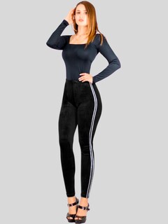 Foto 2 | Foto 2 | Legging Mujer Mallones Leggins Mayon Lic-0164 Negro Mallas Térmico
