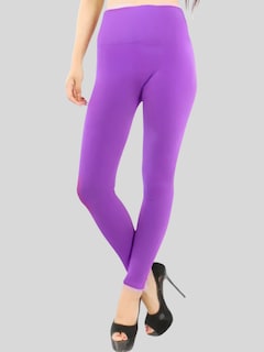 Foto 3 | Foto 3 | Set De 4 Leggings Térmico De Mujer Lic-071 Varios Colores Afelpado