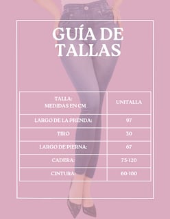 Foto 8 | Foto 8 | Pack De 2 Leggins Unitalla Mujer Mezclilla Faja Alta Estilo Pantalón Mezclilla Lic-55-5-px2 Variedad De Diseños Calidad Premium