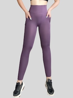 Foto 5 | Foto 5 | Leggings Strech Tela Gruesa Unitalla para Mujer