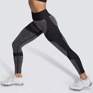 Foto 3 | Foto 3 | Talla S Deportiva Mujer Leggins Levanta Gluteos Gym Yoga Eo Safe Imports Esi-17085 Negro