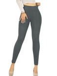 Legging De Mujer Jegging Lic-0143 Color Gris Oscuro Mallon Stretch