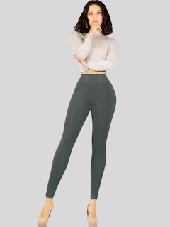 Foto 2 | Foto 2 | Legging De Mujer Jegging Lic-0143 Color Gris Oscuro Mallon Stretch