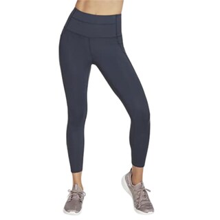 Foto 1 | Foto 1 | Legging Skechers Go Walk De Cintura Alta 7/8 Azul Marino Para Mujer, Talla Grande - Venta Internacional.