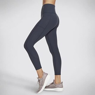 Foto 3 | Foto 3 | Legging Skechers Go Walk De Cintura Alta 7/8 Azul Marino Para Mujer, Tamaño Mediano - Venta Internacional.