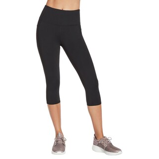 Foto 1 | Foto 1 | Leggins Capri Skechers Go Walk De Cintura Alta Para Mujer, Color Negro Atrevido - Venta Internacional.