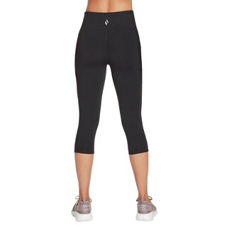Foto 3 | Foto 3 | Leggins Capri Skechers Go Walk De Cintura Alta Para Mujer, Color Negro Atrevido - Venta Internacional.