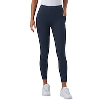 Legging Skechers Go Walk Cintura Alta Azul Marino para Mujer - Venta Internacional
