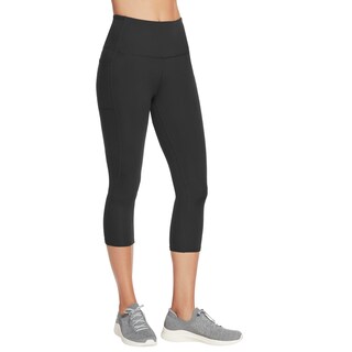 Foto 1 | Foto 1 | Legging Skechers Go Walk De Cintura Alta A Media Pantorrilla Para Mujer, Negros - Venta Internacional.