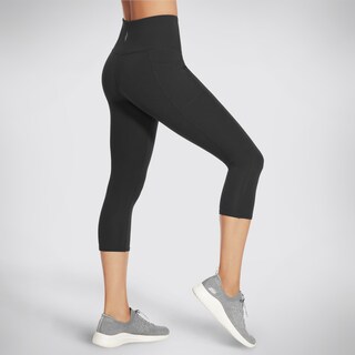 Foto 3 | Foto 3 | Legging Skechers Go Walk De Cintura Alta A Media Pantorrilla Para Mujer, Negros - Venta Internacional.
