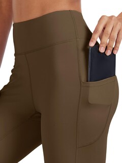 Foto 5 | Foto 5 | Leggins Tacvasen para Mujer Yoga Entrenamiento Marrón - Venta Internacional