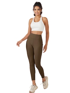 Foto 6 | Foto 6 | Leggins Tacvasen para Mujer Yoga Entrenamiento Marrón - Venta Internacional