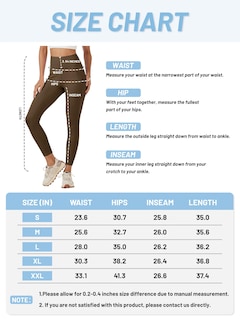 Foto 7 | Foto 7 | Leggins Tacvasen para Mujer Yoga Entrenamiento Marrón - Venta Internacional