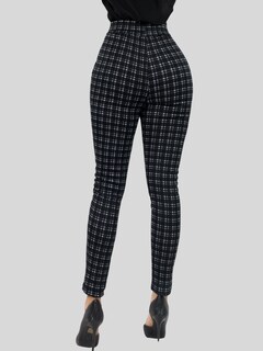 Foto 5 | Foto 5 | Jeggins De Mujer Lic-0178 Diseño De Pantalon A Cuadros