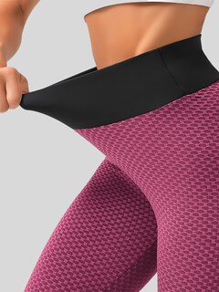 Foto 4 | Foto 4 | Mallones Mujer Leggings Stretch Leggins Lic-04 Rosa Mayon Mallas