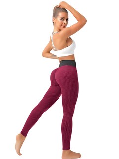 Foto 1 | Foto 1 | Mallones Mujer Leggings Stretch Leggins Lic-04 Rojo Mayon Mallas