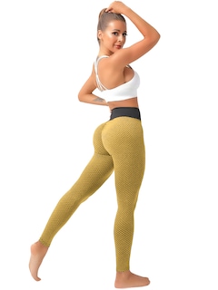 Foto 1 | Foto 1 | Mallones Mujer Leggings Stretch Leggins Lic-04 Amarillo Mayon Mallas