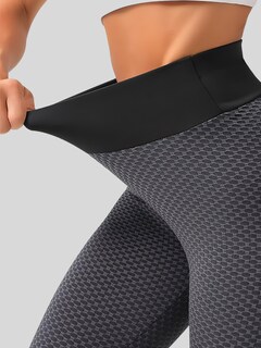 Foto 4 | Foto 4 | Mallones Mujer Leggings Stretch Leggins Lic-04 Gris Oscuro Mayon Mallas