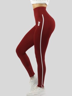 Foto 4 | Foto 4 | Mallas Deportivas Mujer Legin Gym Lic-0175 Rojo Legging Deportivo Mallones