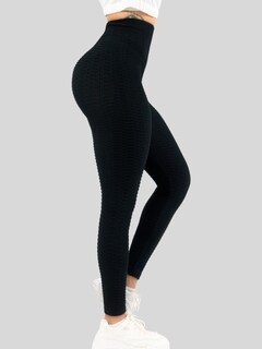 Foto 4 | Foto 4 | Legins Deportivo Mujer Legging Gym Lic-0173 Negro Mallas Deportiva Mallones