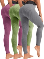 Set 3 Mallones Mujer Leggings Stretch Leggins Lic-04-px3 Varios Colores Mayon Mallas