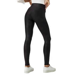 Foto 3 | Foto 3 | Leggins Spanx De Piel Sintética Con Forro Polar Para Controlar La Barriga, Color Negro L - Venta Internacional.