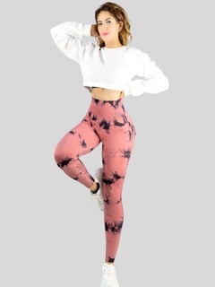 Foto 2 | Foto 2 | Set De Dos Leggings Deportivos Tie-dye Mujer Para Yoga Y Gym Lic-0168 Variedad De Colores, Comodidad Y Estilo