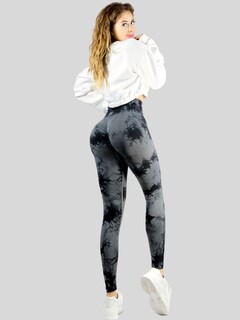 Foto 3 | Foto 3 | Set De Dos Leggings Deportivos Tie-dye Mujer Para Yoga Y Gym Lic-0168 Variedad De Colores, Comodidad Y Estilo