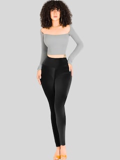 Foto 2 | Foto 2 | Legging Mujer Mallones Leggins Mayon Lic-0201 Negro Mallas Térmico
