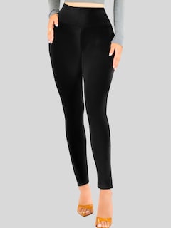 Foto 6 | Foto 6 | Legging Mujer Mallones Leggins Mayon Lic-0201 Negro Mallas Térmico