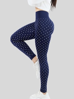 Foto 4 | Foto 4 | Mallas Deportivas Leggins Gym Interior Térmico Lic-057 Marino Mujer Mallone