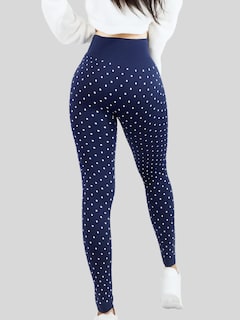 Foto 5 | Foto 5 | Mallas Deportivas Leggins Gym Interior Térmico Lic-057 Marino Mujer Mallone