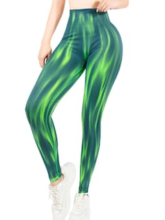 Foto 1 | Foto 1 | Leggings Deportivos Tie-dye Mujer Para Yoga Y Gym Lic-0197 Verde Comodidad Y Estilo