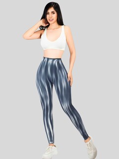 Foto 2 | Foto 2 | Leggings Deportivos Tie-dye Mujer Para Yoga Y Gym Lic-0197 Gris Comodidad Y Estilo