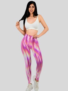 Foto 2 | Foto 2 | Leggings Deportivos Tie-dye Mujer Para Yoga Y Gym Lic-0197 Rosa Comodidad Y Estilo