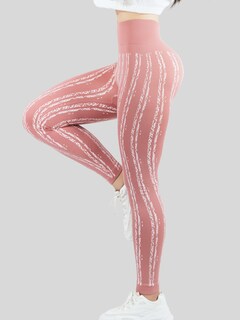 Foto 4 | Foto 4 | Leggins De Mujer Mallones Dama Lic-0186 Rosa Mallas Deportivas O Casuales