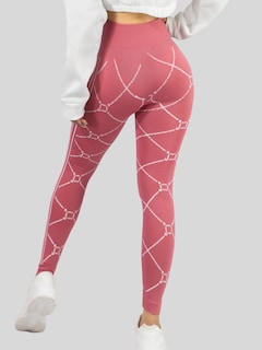 Foto 5 | Foto 5 | Leggins Mujer Legging Mallones Lic-010 Rosa Mallas Térmicas Mayon