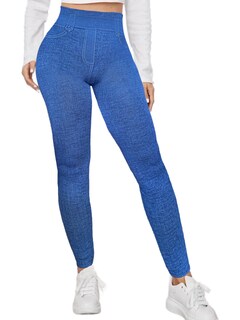 Foto 1 | Foto 1 | Leggings Lic-055-2 Azul para Mujer