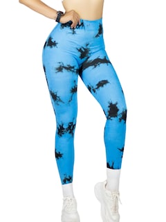 Foto 1 | Foto 1 | Mallas Deportivas Mujer Legin Gym Lic-0194 Azul Rey Legging Deportivo Mallones