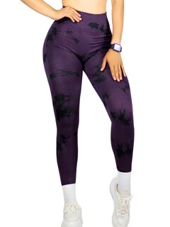 Foto 1 | Foto 1 | Mallas Deportivas Mujer Legin Gym Lic-0194 Morado Legging Deportivo Mallones