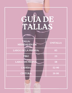 Foto 7 | Foto 7 | Legins Deportivo Mujer Lic-0196 Rojo Legging Gym Mallas Deportiva Mallones